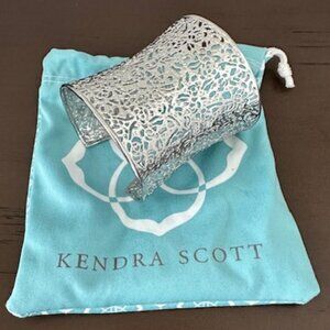 Kendra Scott Ainsley Silver Wrist Cuff